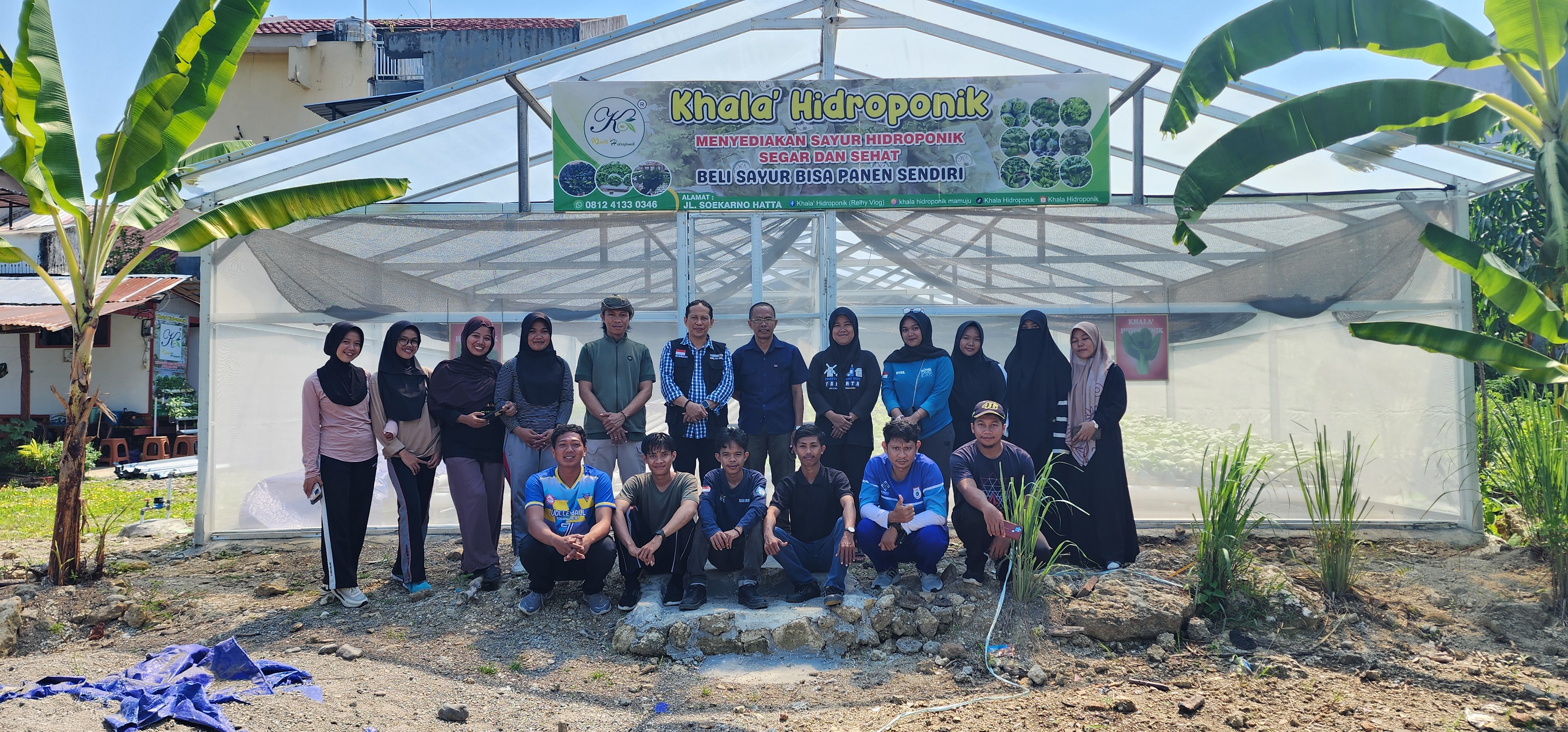 Khala’ Hidroponik dan BLK Provinsi Sulawesi Barat Jalin Kolaborasi melalui Program Magang Project Based Learning (PBL) Angkatan I