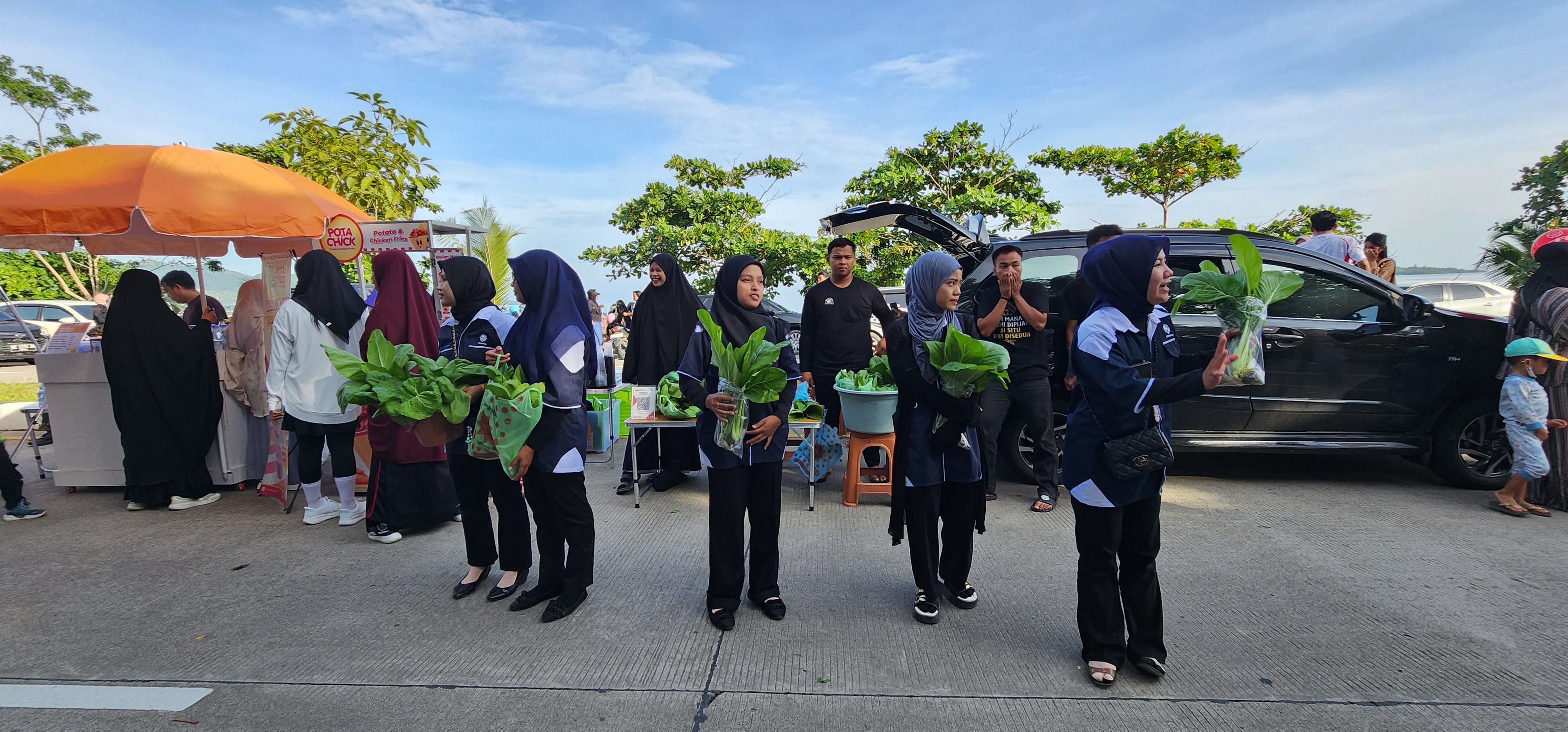 Peserta Magang PBL Angkatan I Asah Mental dan Kemampuan Pemasaran melalui Praktik Penjualan di CFD Mamuju